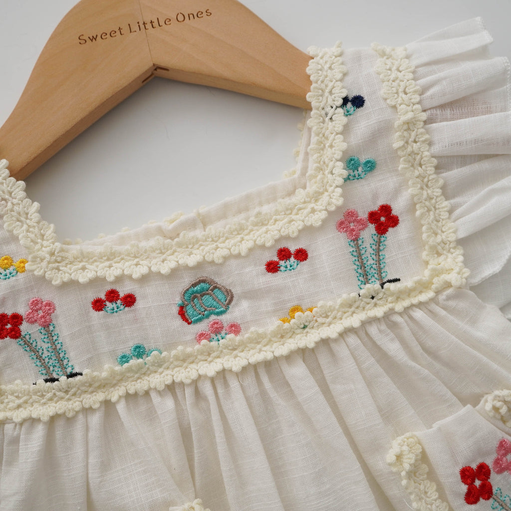 Summer Embroidery Dress