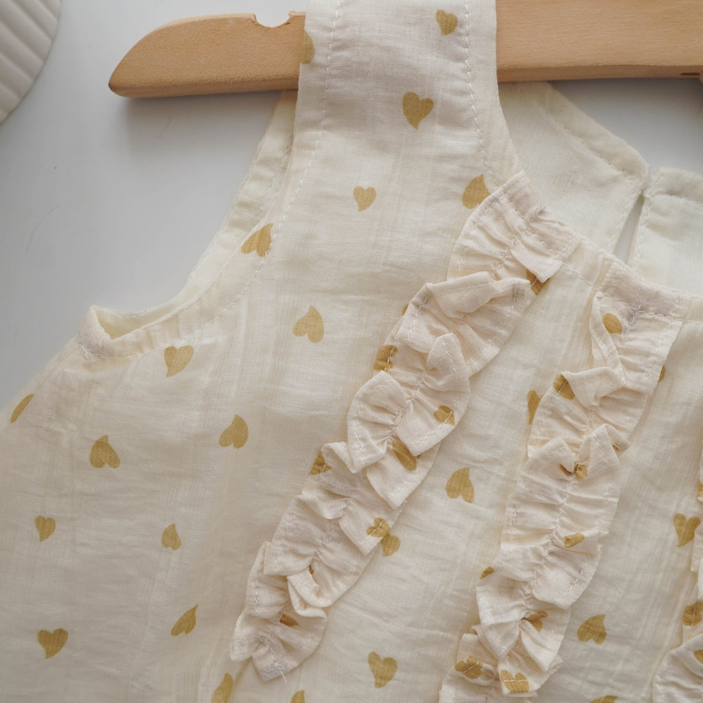 Layered Mustard Casual Dress