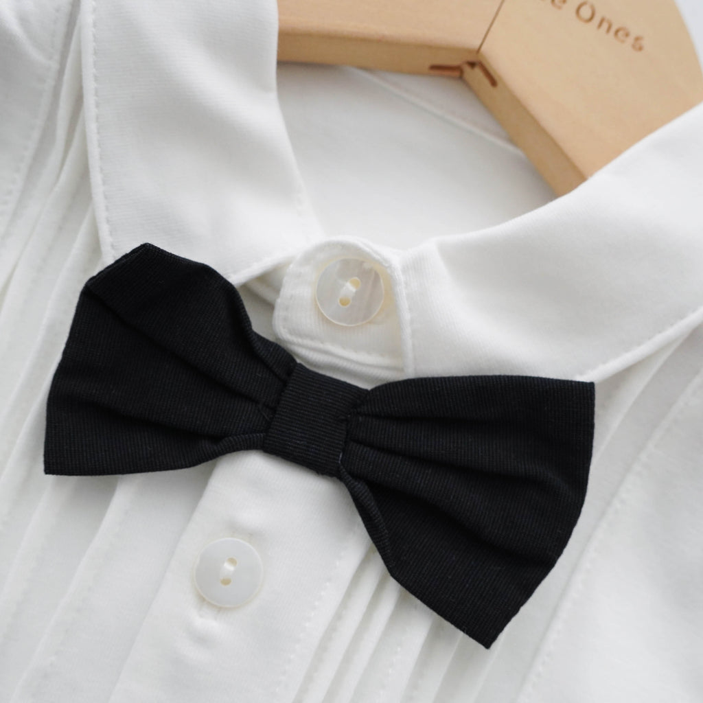 Classic Gentleman Romper with Pants Set