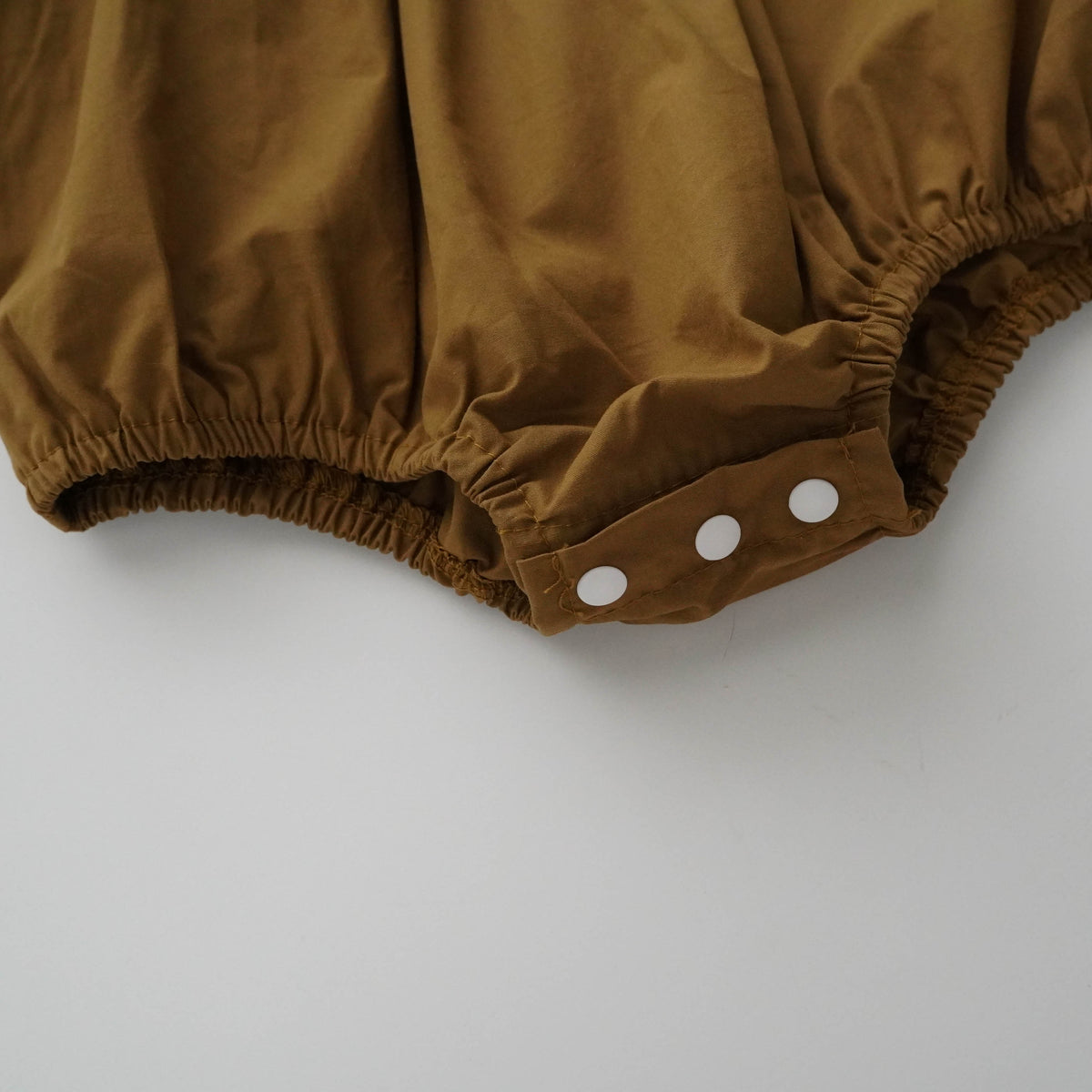 Vintage Brown Long Sleeves Romper