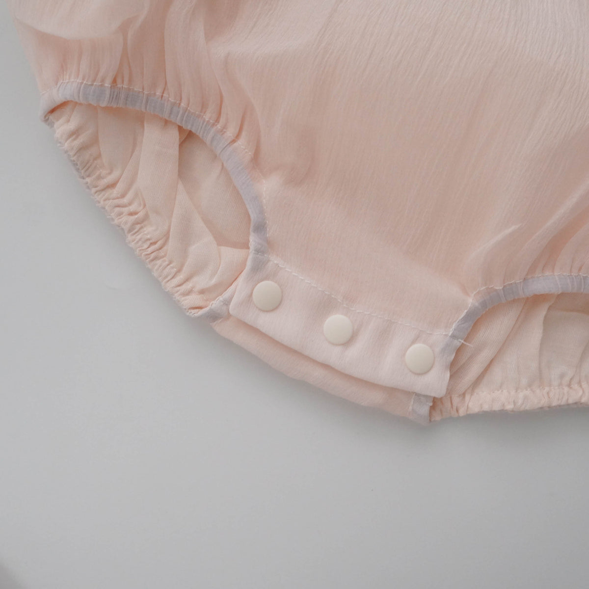 Ribbon Details Lacey Collar Romper
