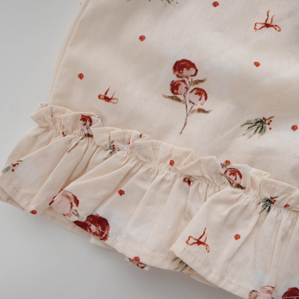 Ruffled Sleeves Modern Cheongsam