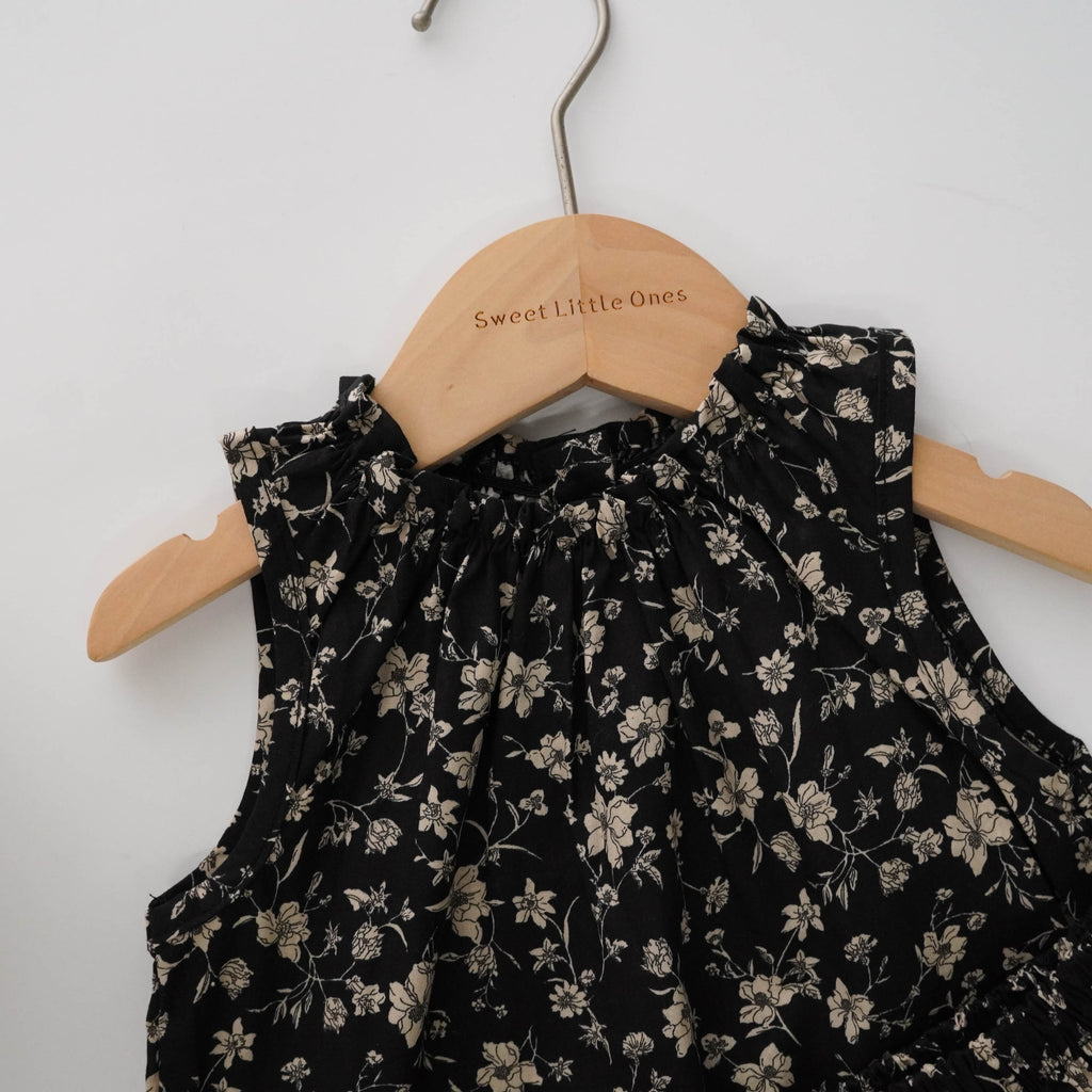 Vintage Floral Sleeves Top and Pants Set