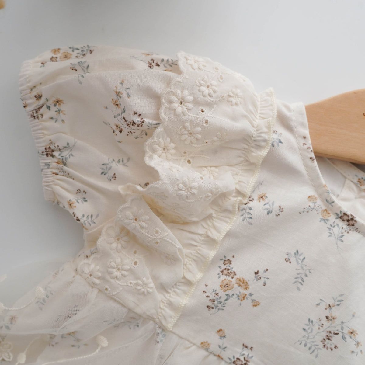 Floral Daily Romper with Hat