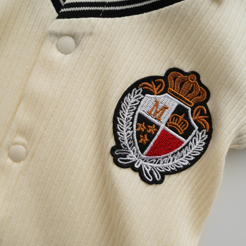 British Preppy Style Romper