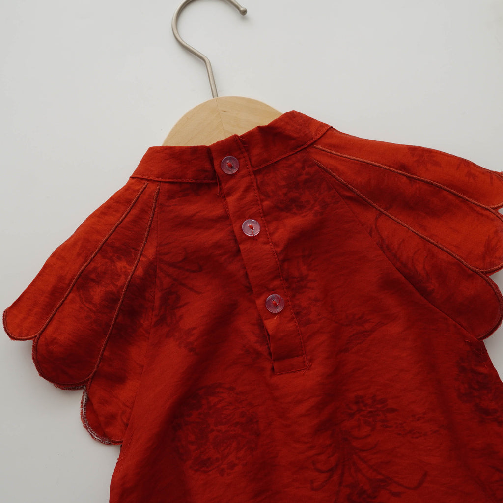 Chinese Classic Red Cheongsam