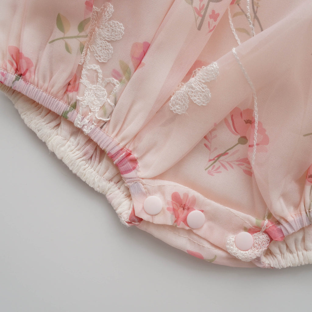 Matching Sister Puff Sleeves Cheongsam