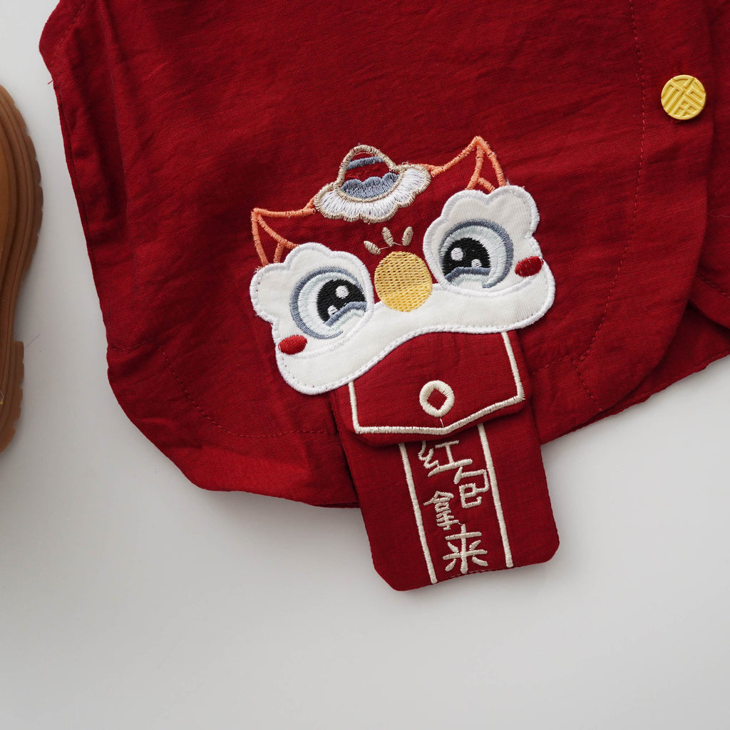 Chinese Lion Two Pieces Set