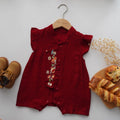 Classy Embroidery Ruffled Cheongsam