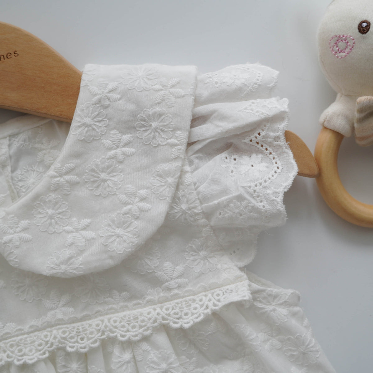 Daily White Elegant Romper