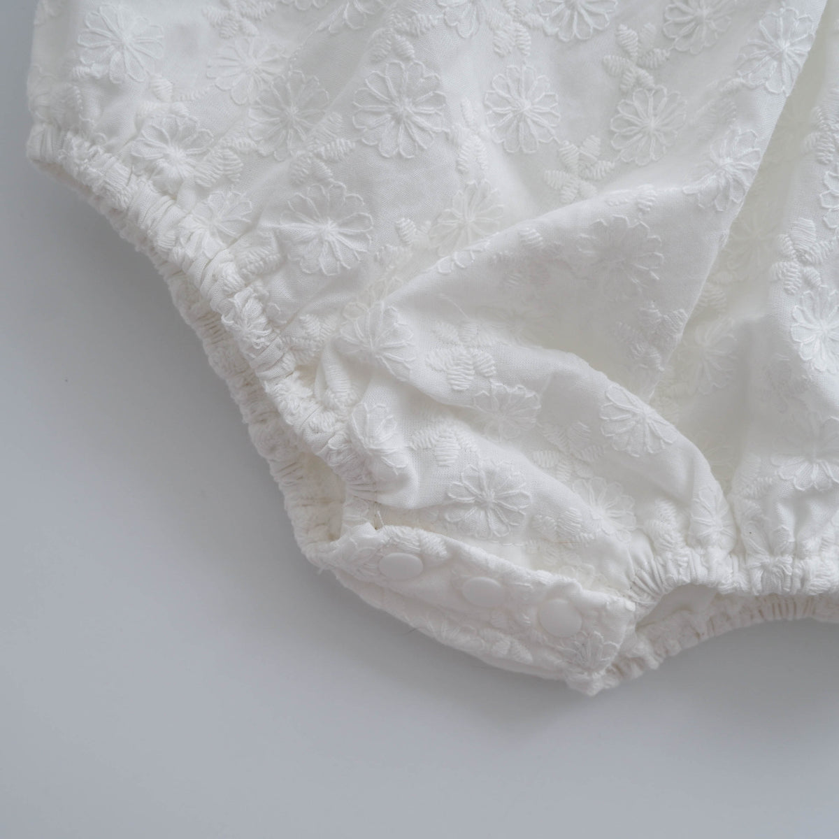 Daily White Elegant Romper