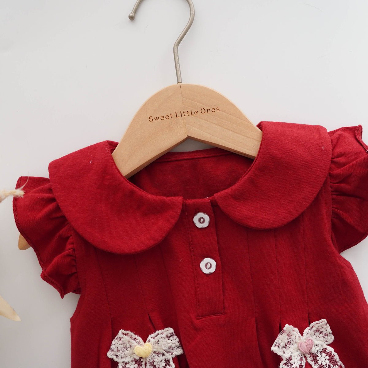 Color Love Ribbon Romper