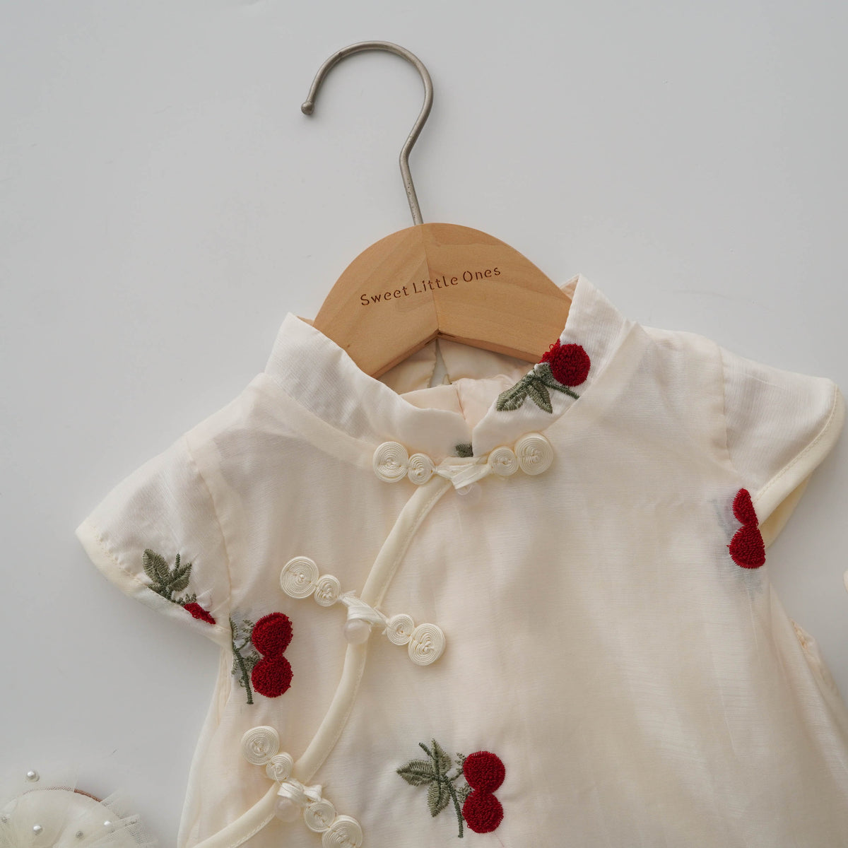 Cherry Mini Chinese Dress
