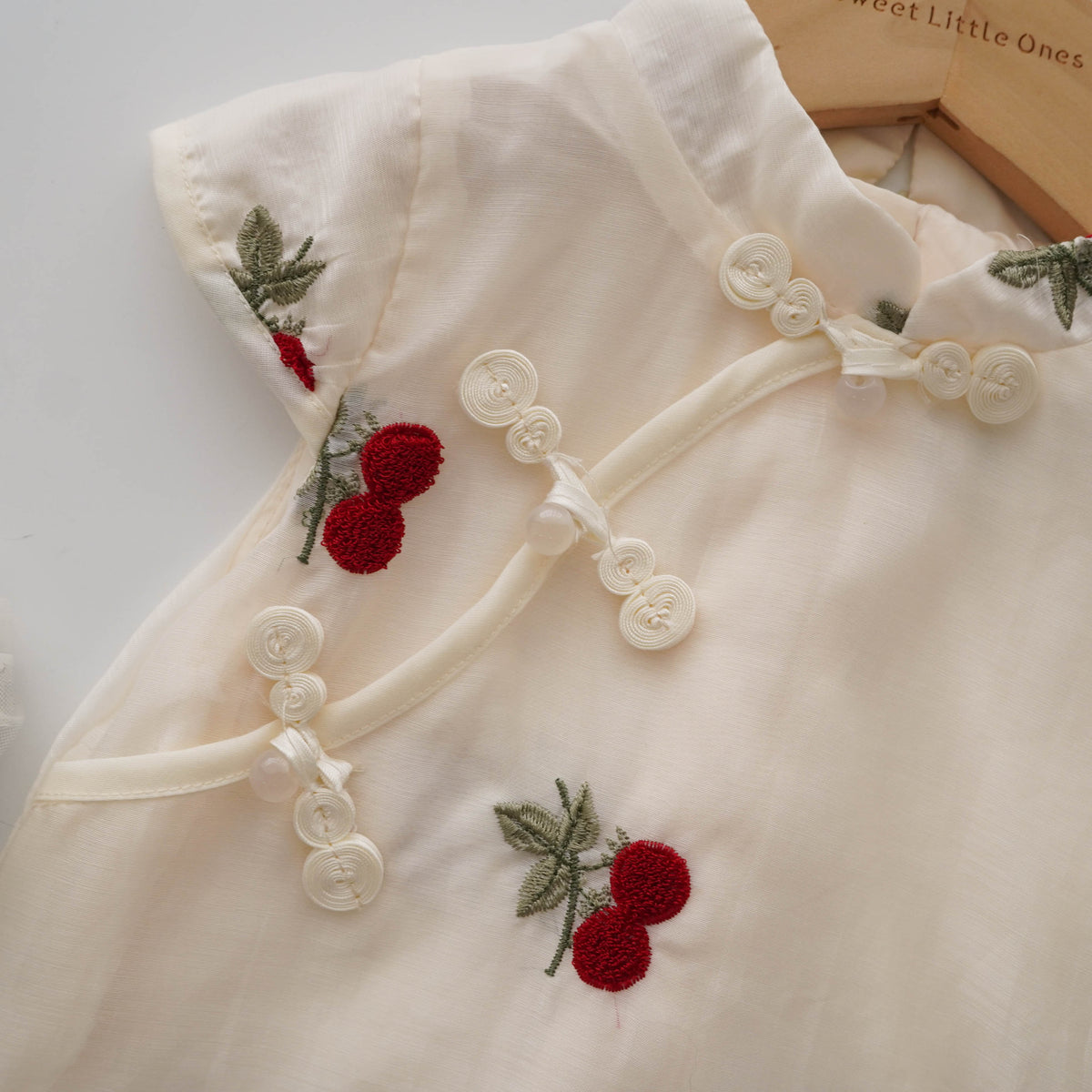 Cherry Mini Chinese Dress