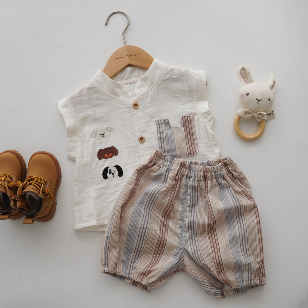 Animal Friends Shirt & Pants Set