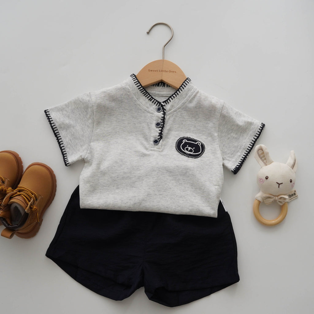 Bear Casual Two Pieces Set