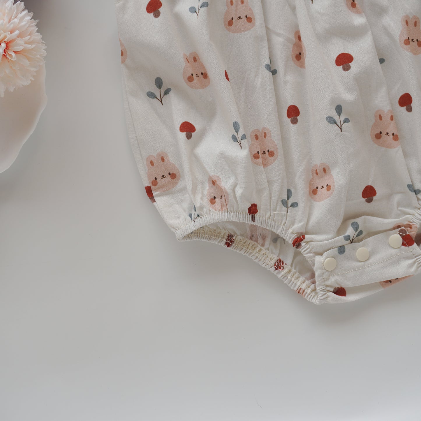 Bunny & Mushroom Baby Romper