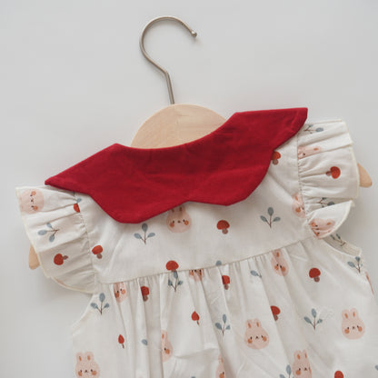 Bunny & Mushroom Baby Romper