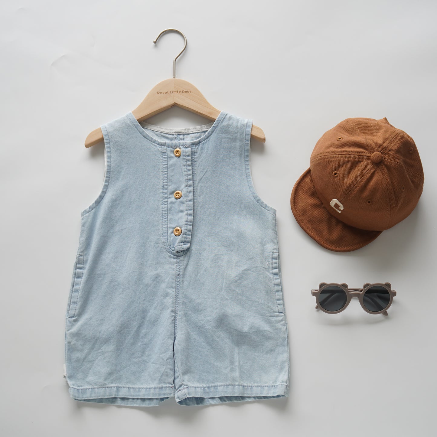 Casual Daily Denim Overall