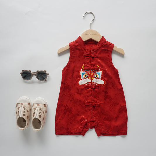 Lion Chinese Romper