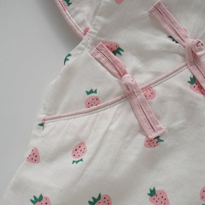 Strawberry QiPao Romper