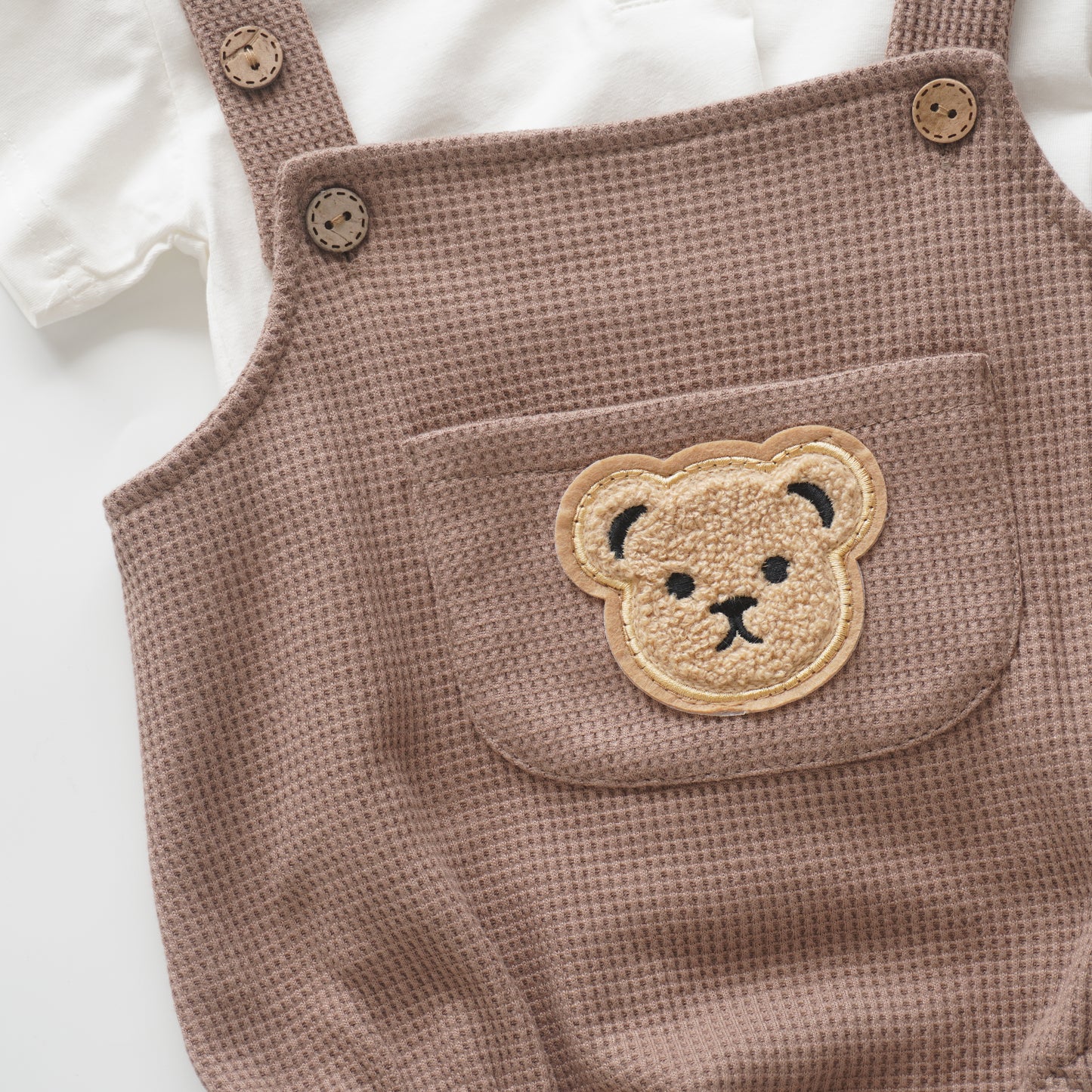 Bear Pocket Overall with Inner Set