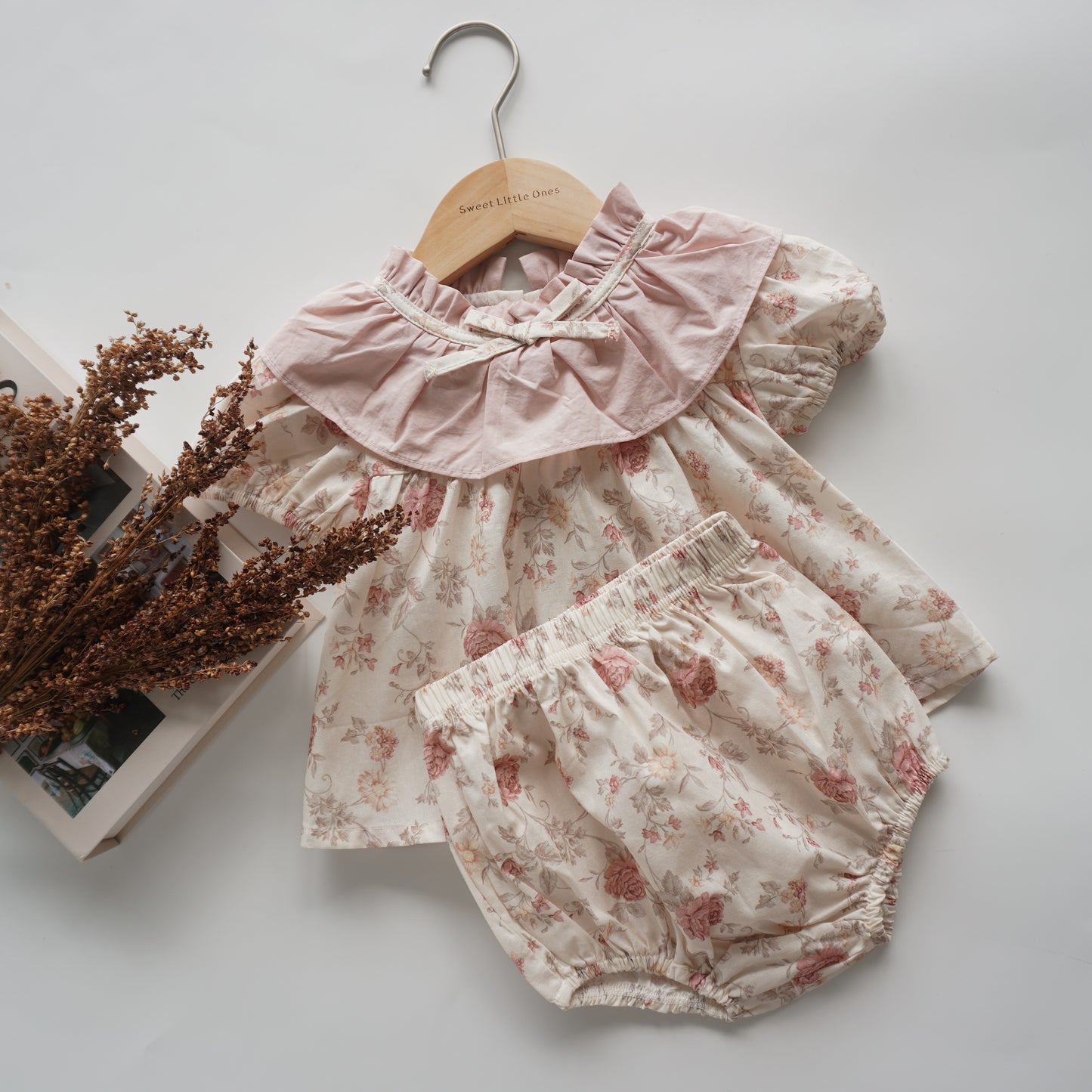 Rose Garden Vintage Two Pieces Set