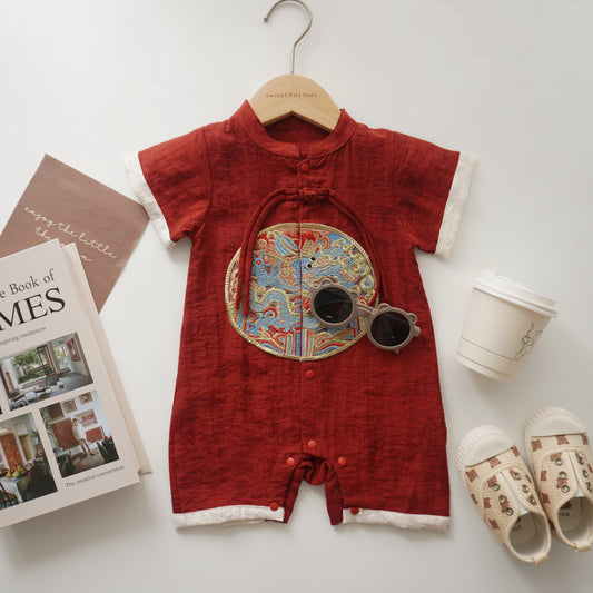 Chinese Traditional Boy Romper