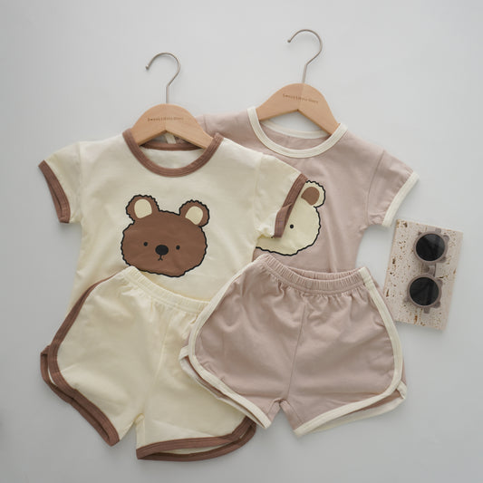 Casual Bear Two Pieces Set (Size 73)