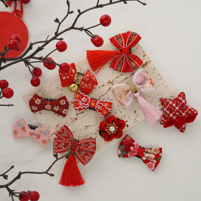 Chinese New Year Hair Clips