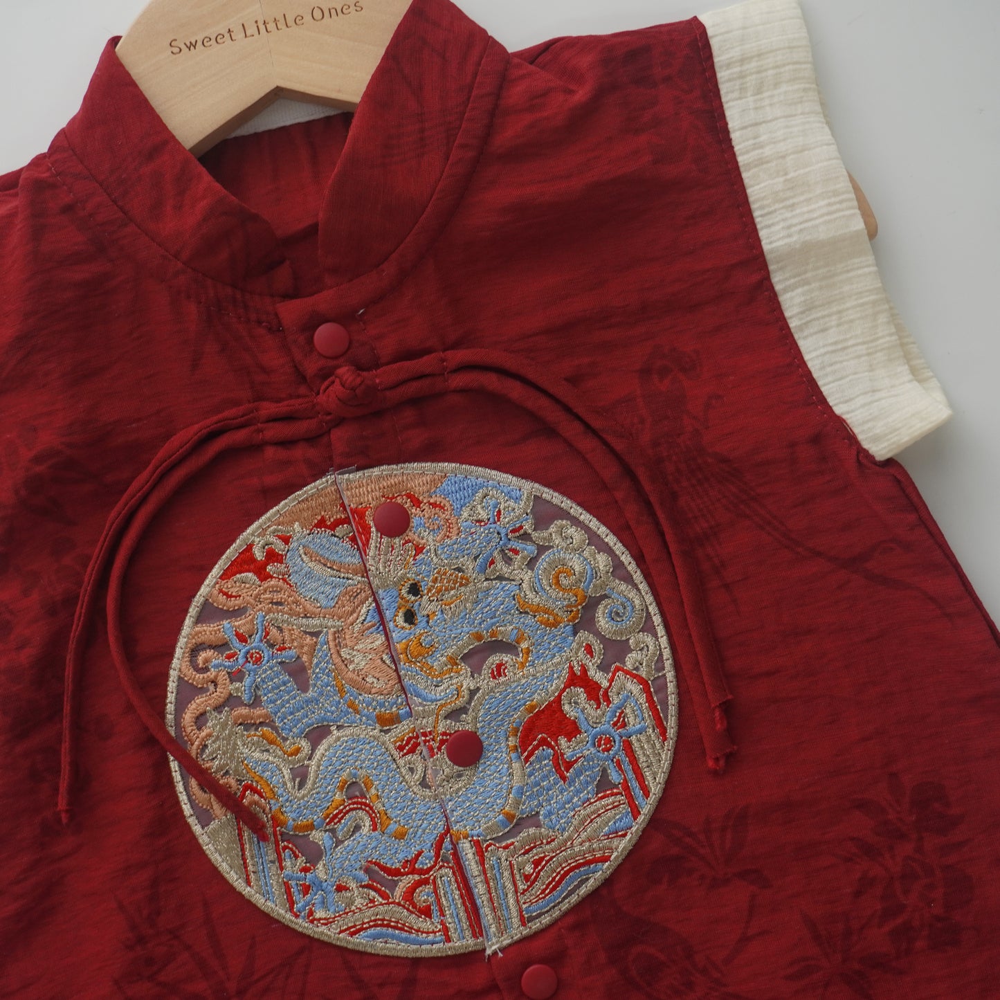 Chinese Traditional Sleeveless Romper