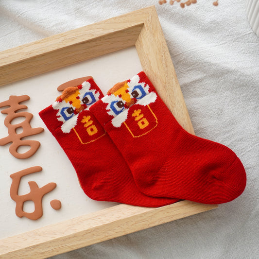 CNY Lion Socks