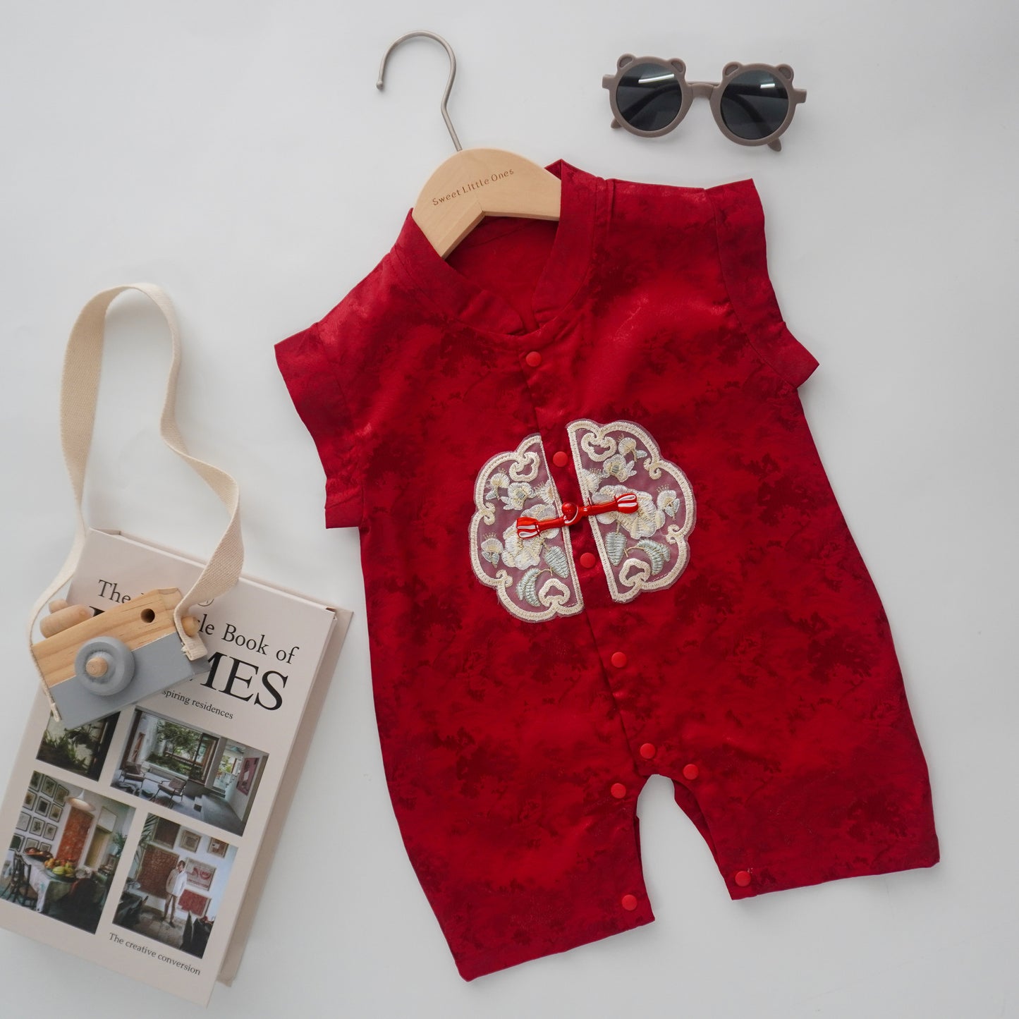 Chinese Boy Classic Romper