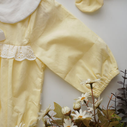 Autumn Pastel Yellow Sister Matching