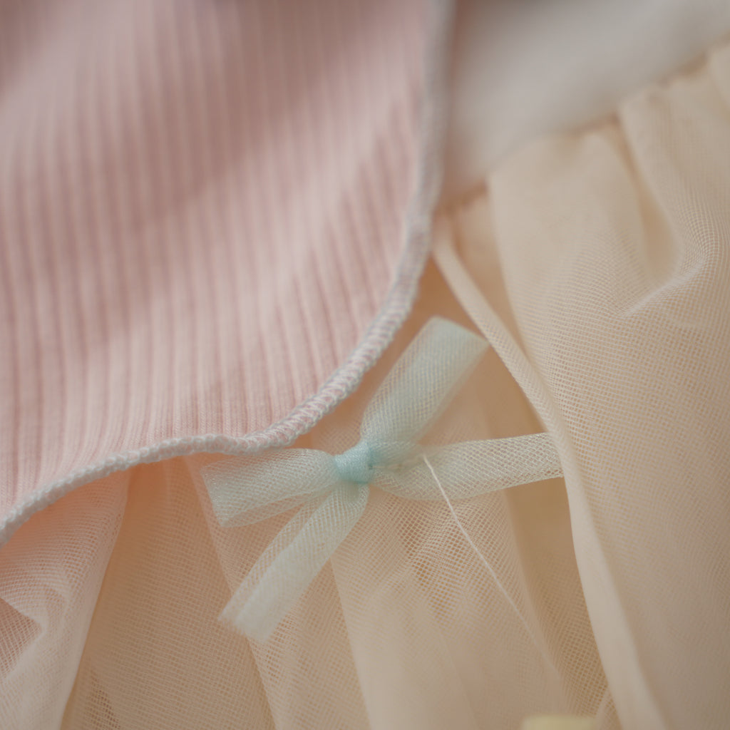 Pastel Ribbon Sister Matching with Outer