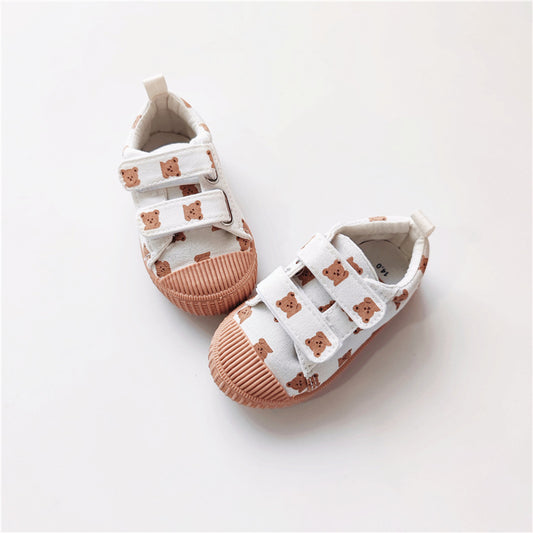 Cutie Bear Casual Shoes (Velcro Design)